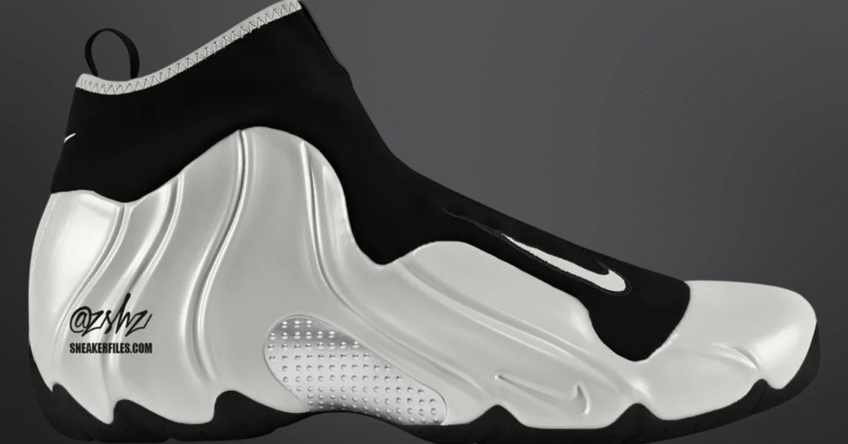 Nike Air Flightposite One "Sail": So könnte der Klassiker in Metallic Silver aussehen